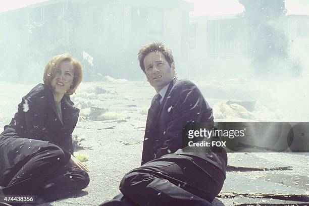 Agents Scully and Mulder witness the repercussions of an unearthy force unleased on a small town in the "Je Souhaite" episode of THE X-FILES which...