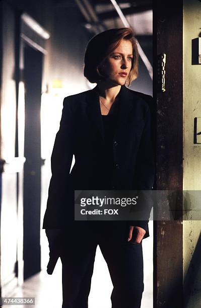Agent Dana Scully in "The Goldberg Variation" episode of THE X-FILES which originally aired on Sunday, Dec. 12, 1999 on FOX.