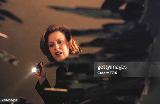 Agent Dana Scully investigates circumstances around a man who seems to be just a little too lucky in "The Goldberg Variation" episode of THE X-FILES...