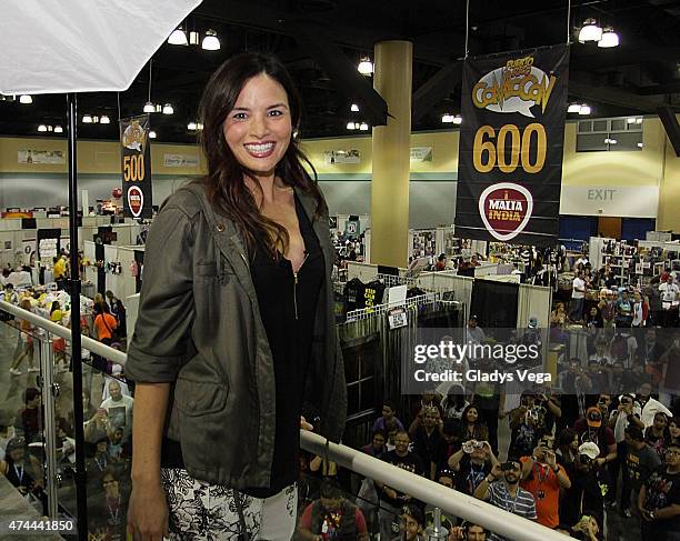 Actress Katrina Law of "Arrow" attends Puerto Rico Comic Con at the Puerto Rico Convention Center on May 22, 2015 in San Juan, Puerto Rico.