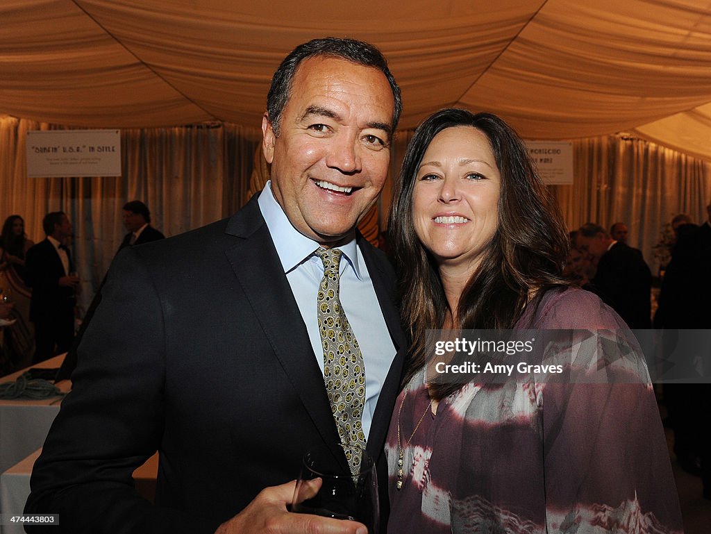 George Parra George Parra and Kristen Parra attend the Santa Barbara Wine Auction ...