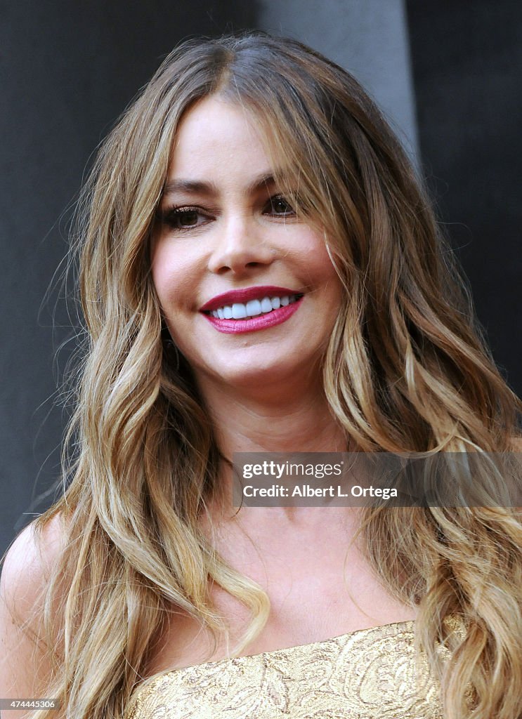 Sofia Vergara Honored On The Hollywood Walk Of Fame
