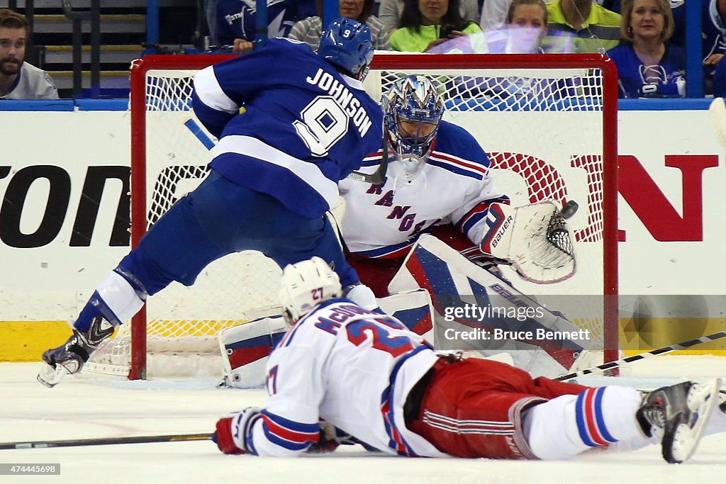 New York Rangers v Tampa Bay Lightning - Game Four