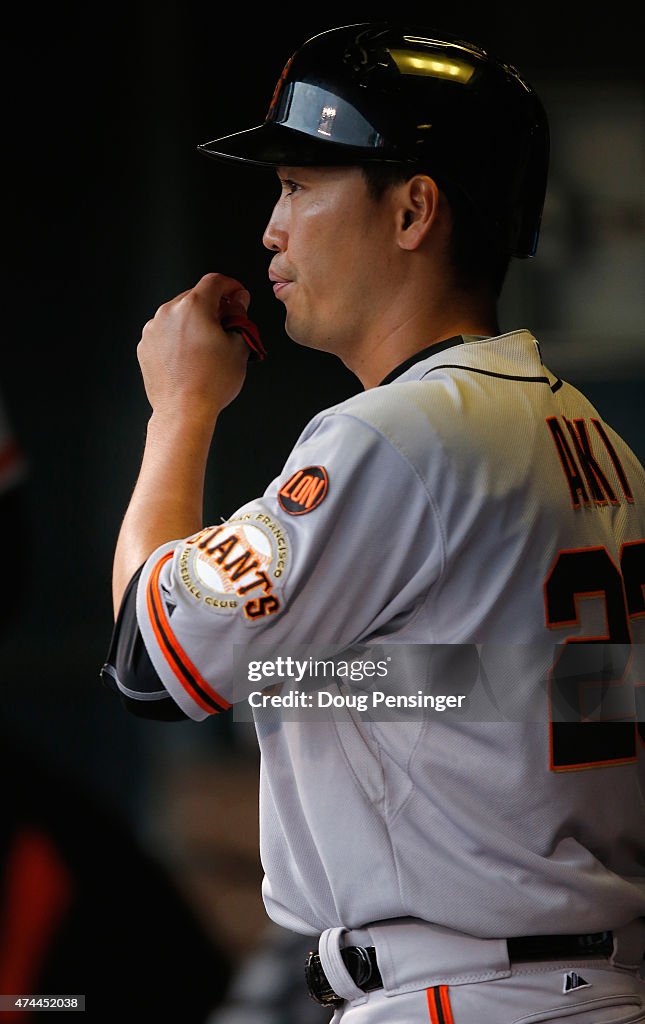 San Francisco Giants v Colorado Rockies