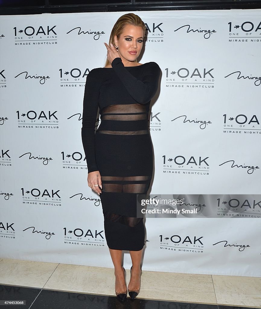 Khloe Kardashian At 1 OAK Nightclub