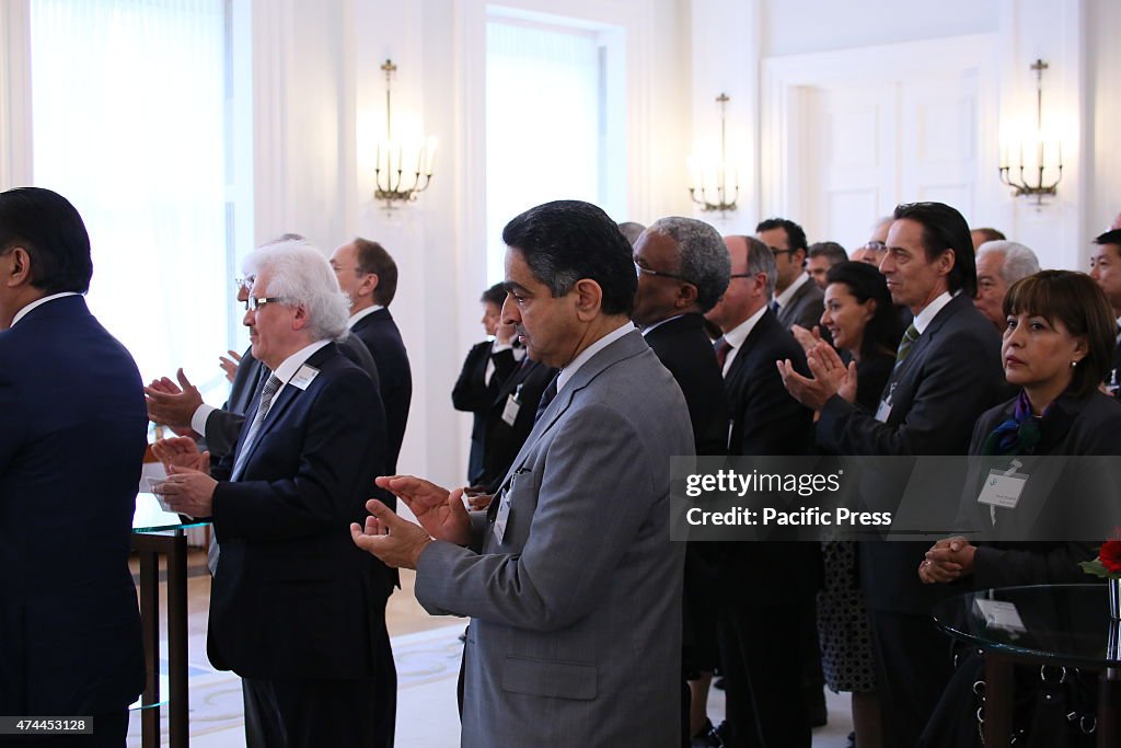 President Joachim Gauck receives the President of the Human...