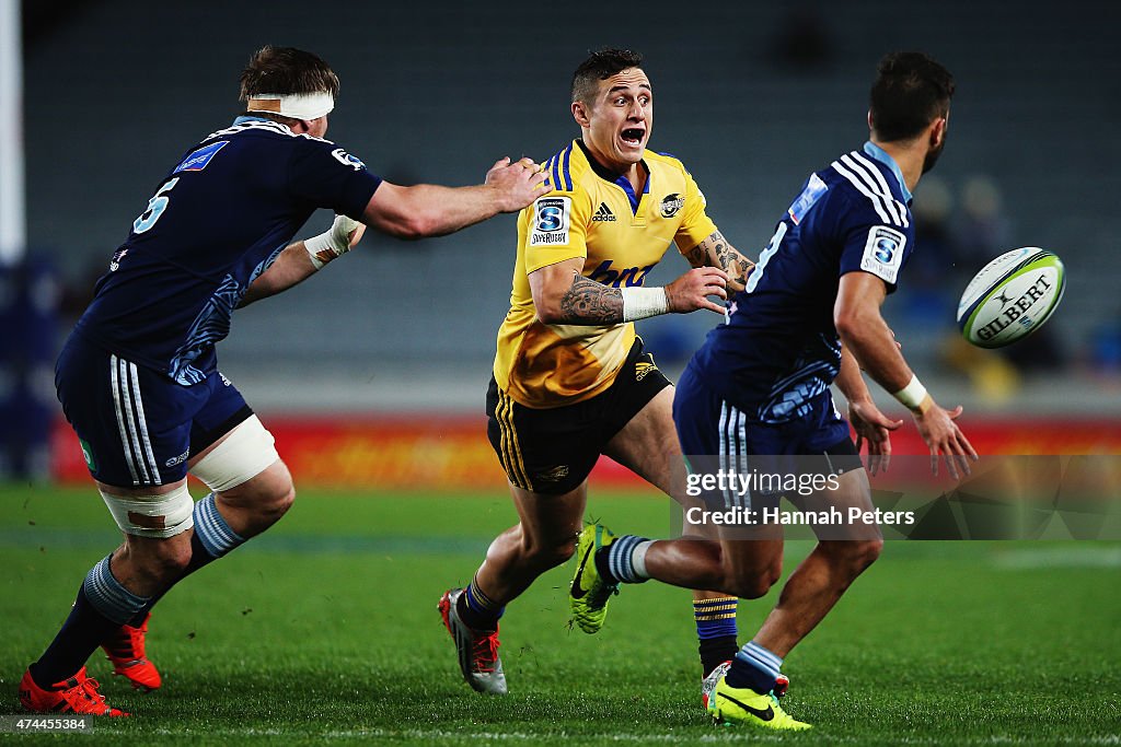 Super Rugby Rd 15 - Blues v Hurricanes