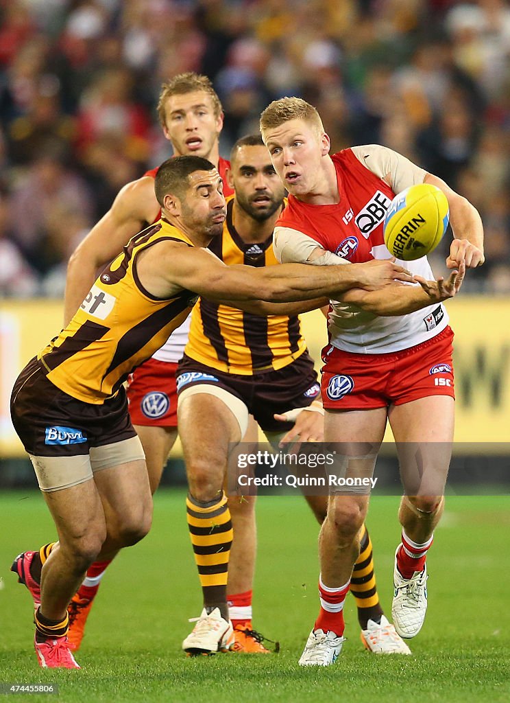 AFL Rd 8 - Hawthorn v Sydney