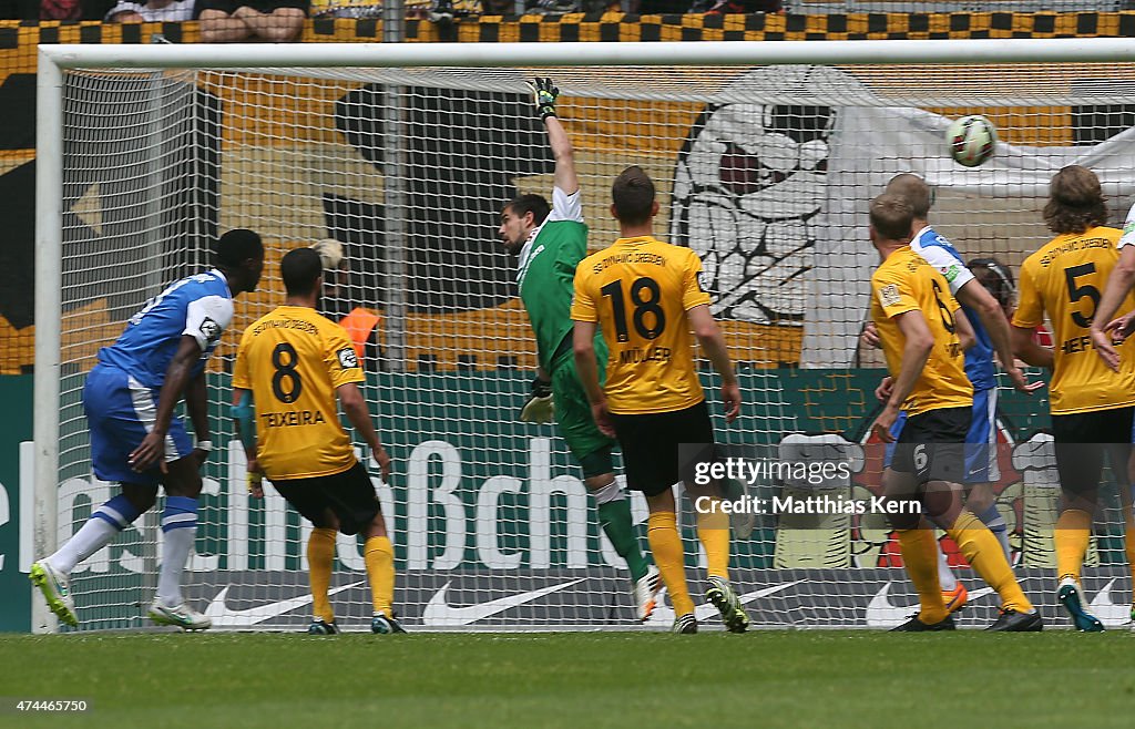 Dynamo Dresden v Hansa Rostock  - 3. Liga