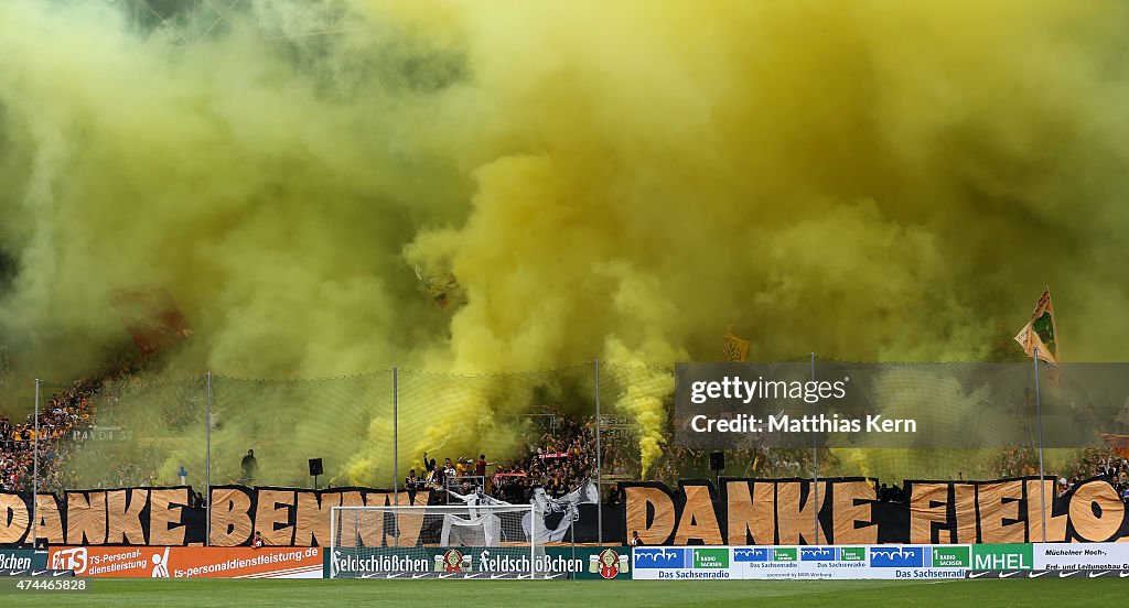 Dynamo Dresden v Hansa Rostock  - 3. Liga