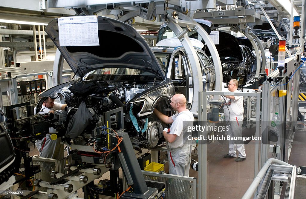 Car production at AUDI AG in Neckarsulm.