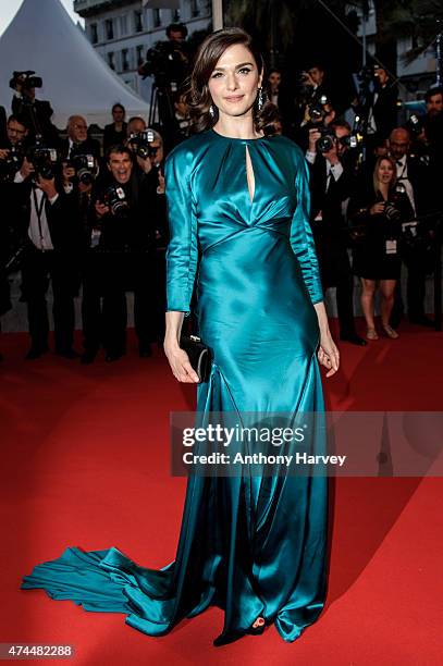 Rachel Weisz attends the "Youth" premiere during the 68th annual Cannes Film Festival on May 20, 2015 in Cannes, France.