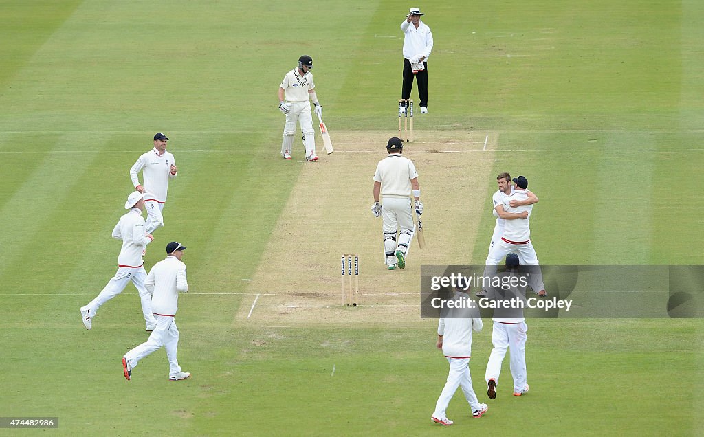 England v New Zealand: 1st Investec Test - Day Three