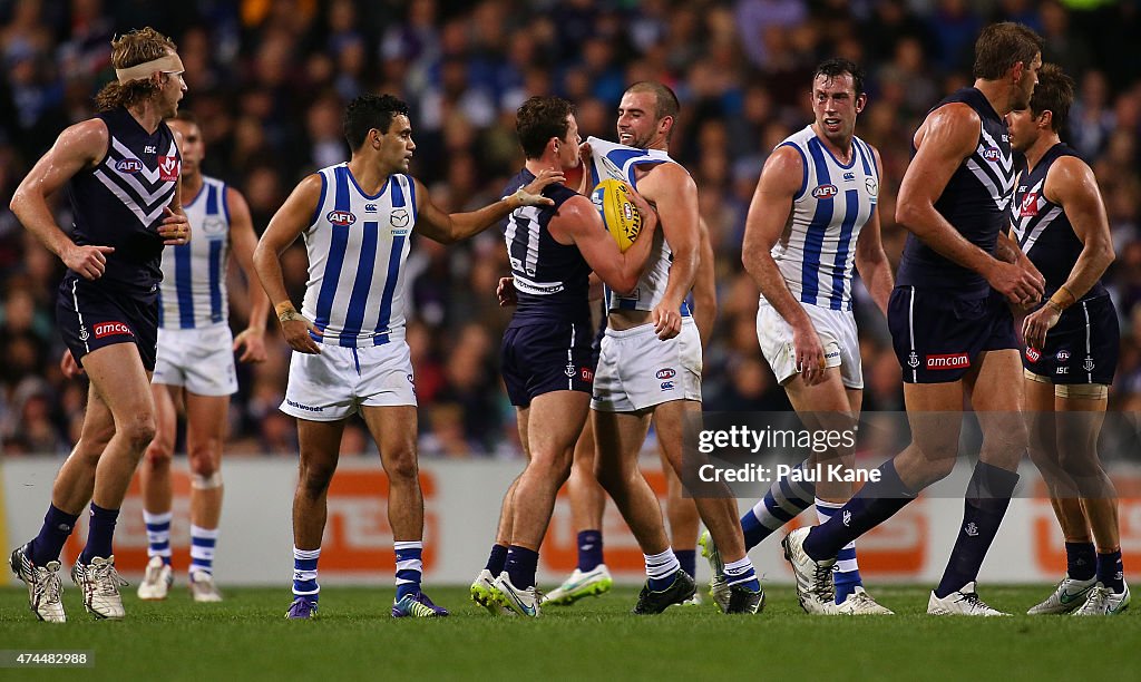 AFL Rd 8 - Fremantle v North Melbourne