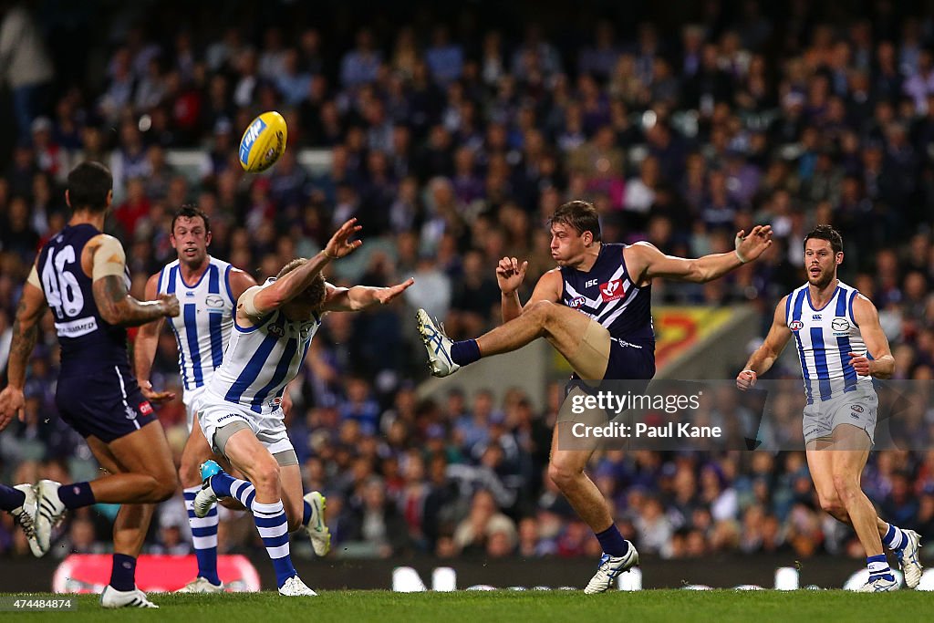 AFL Rd 8 - Fremantle v North Melbourne