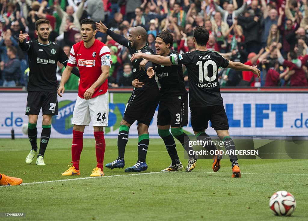 FBL-GER-BUNDESLIGA-HANNOVER-FREIBURG
