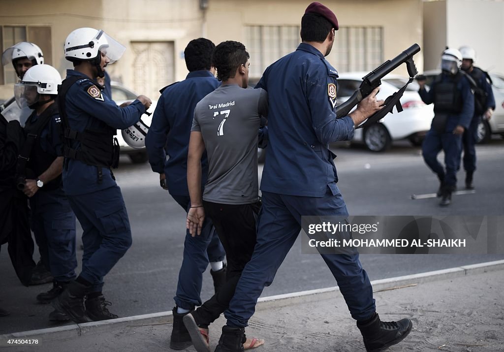 BAHRAIN-SAUDI-UNREST-BLAST-DEMO