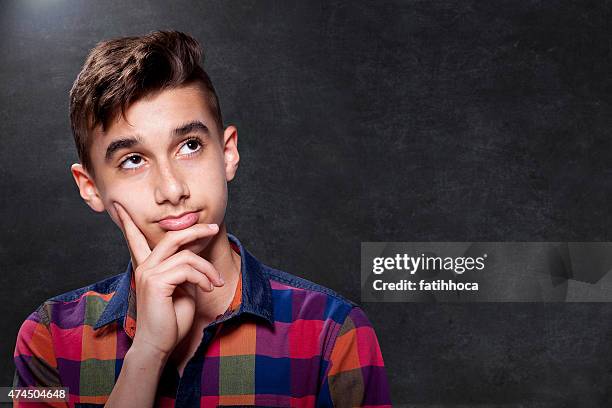 thinking - student thinking stock pictures, royalty-free photos & images