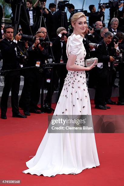 Elizabeth Debicki attends the Premiere of "Macbeth" during the 68th annual Cannes Film Festival on May 23, 2015 in Cannes, France.