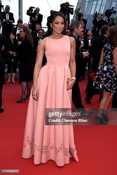 Cindy Fabre attends the "Macbeth" Premiere during the 68th annual Cannes Film Festival on May 23, 2015 in Cannes, France.