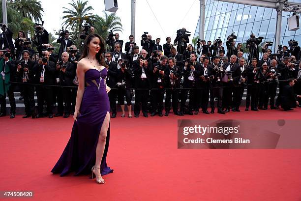 Emma Miller during the 68th annual Cannes Film Festival on May 23, 2015 in Cannes, France.