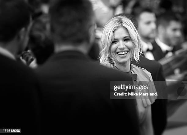 Sienna Miller attends the "Macbeth" Premiere during the 68th annual Cannes Film Festival on May 23, 2015 in Cannes, France.