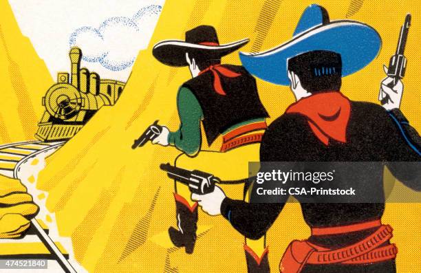 Train Robber Ranch 34 Western Train Robbery Stock Photos, High-Res Pictures, and Images ...