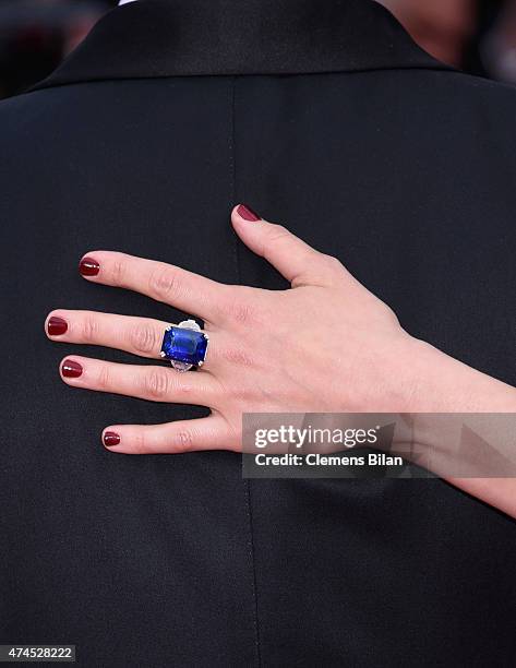 Actress Marion Cotillard attends the Premiere of "Macbeth" during the 68th annual Cannes Film Festival on May 23, 2015 in Cannes, France.