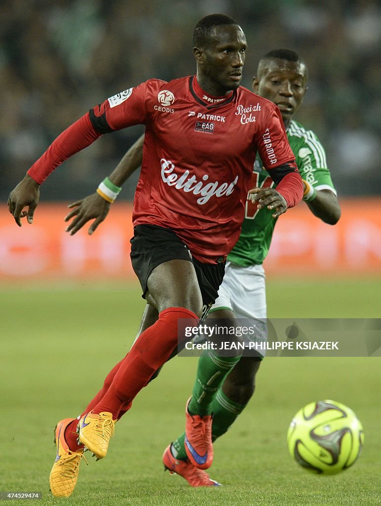 FBL- FRA-LIGUE1-SAINT-ETIENNE-GUINGAMP