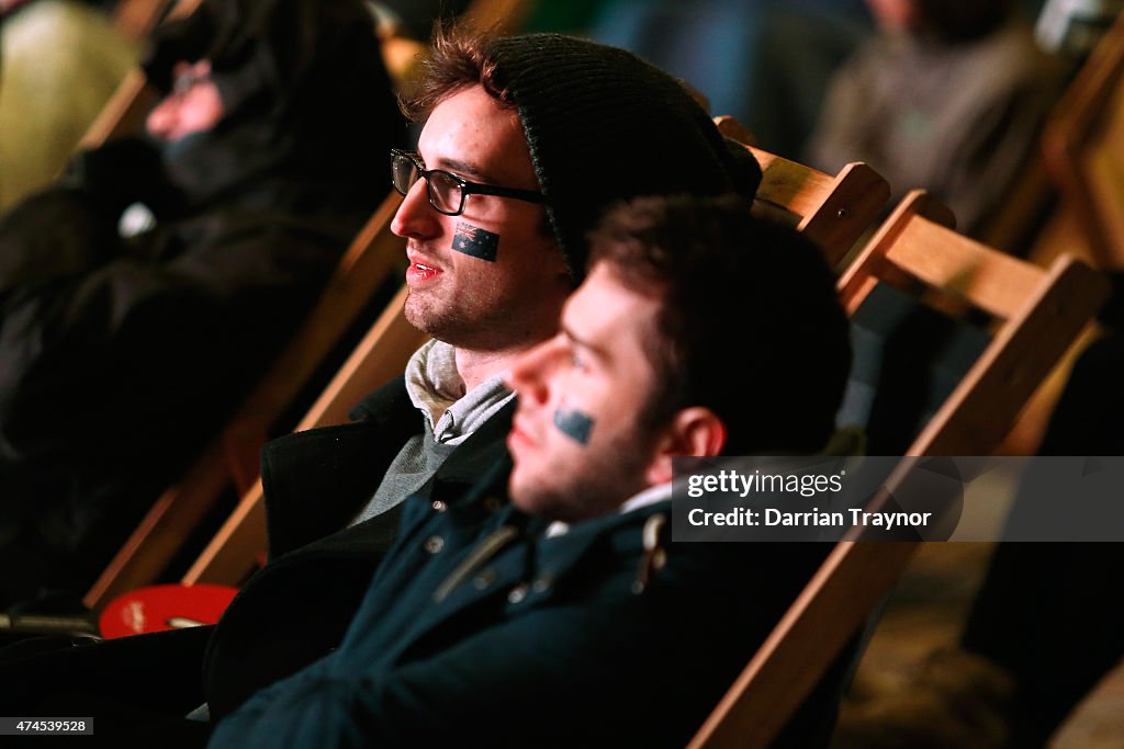 Australians Watch Eurovision Grand Final At Federation Square