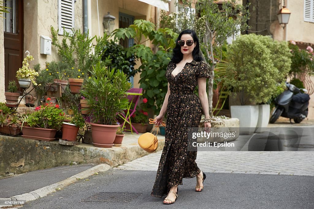 Dita Von Teese - The 68th Annual Cannes Film Festival