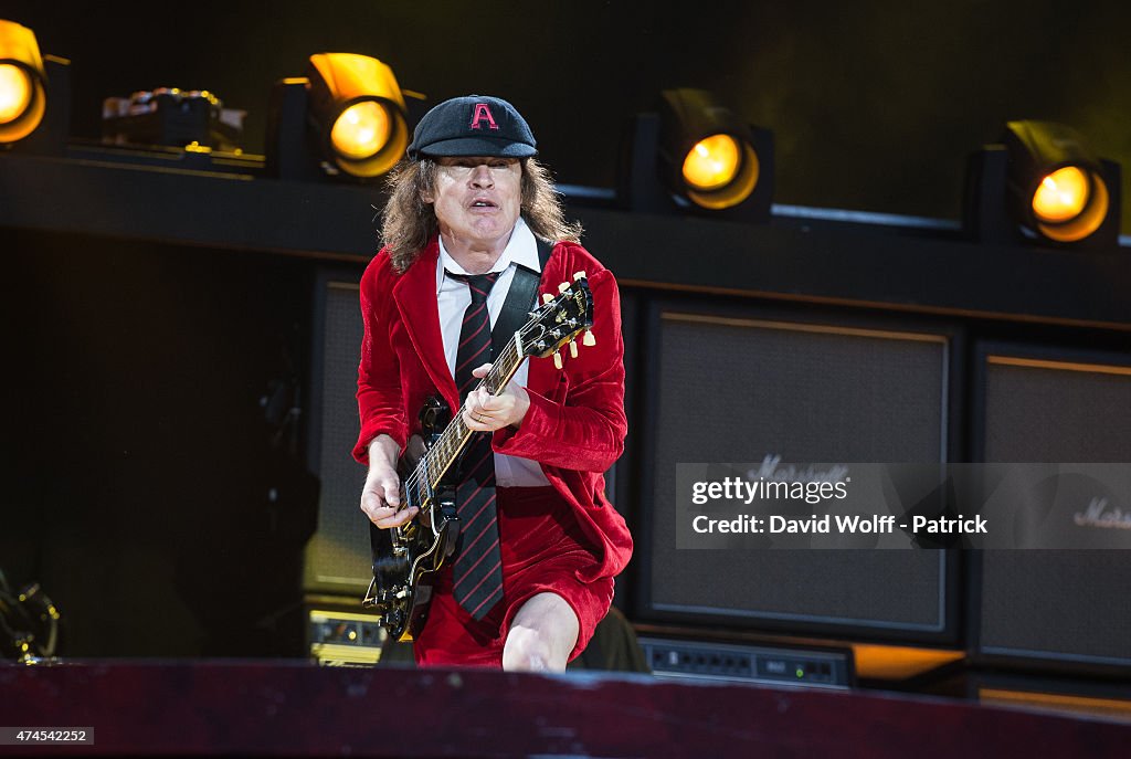 ACDC Performs At Stage de France