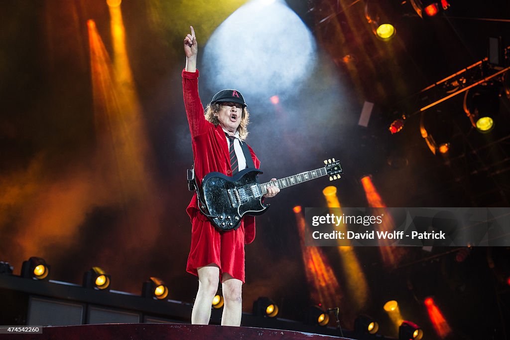 ACDC Performs At Stage de France