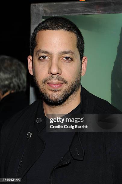 David Blaine attends the 2014 Turtle Ball at The Bowery Hotel on February 23, 2014 in New York City.