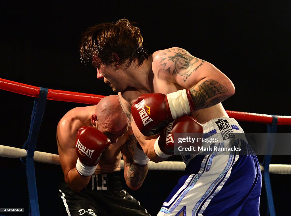 Boxing at Bellahouston Sports Centre in Glasgow