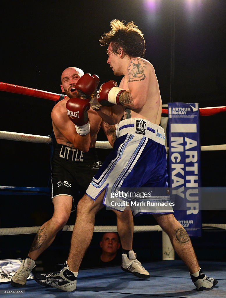 Boxing at Bellahouston Sports Centre in Glasgow