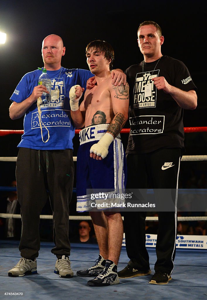 Boxing at Bellahouston Sports Centre in Glasgow