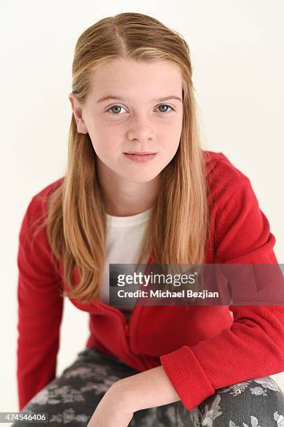 Delaney Raye poses for portrait at The SAP The Starving Artists Project on May 23, 2015 in Los Angeles, California.