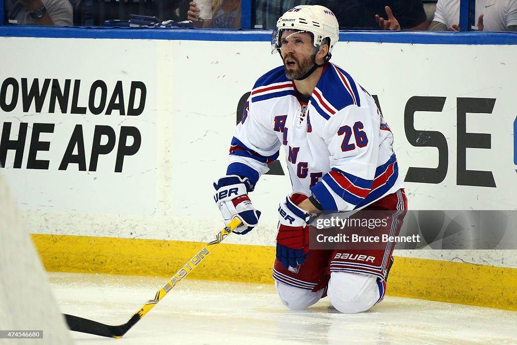 New York Rangers v Tampa Bay Lightning - Game Four