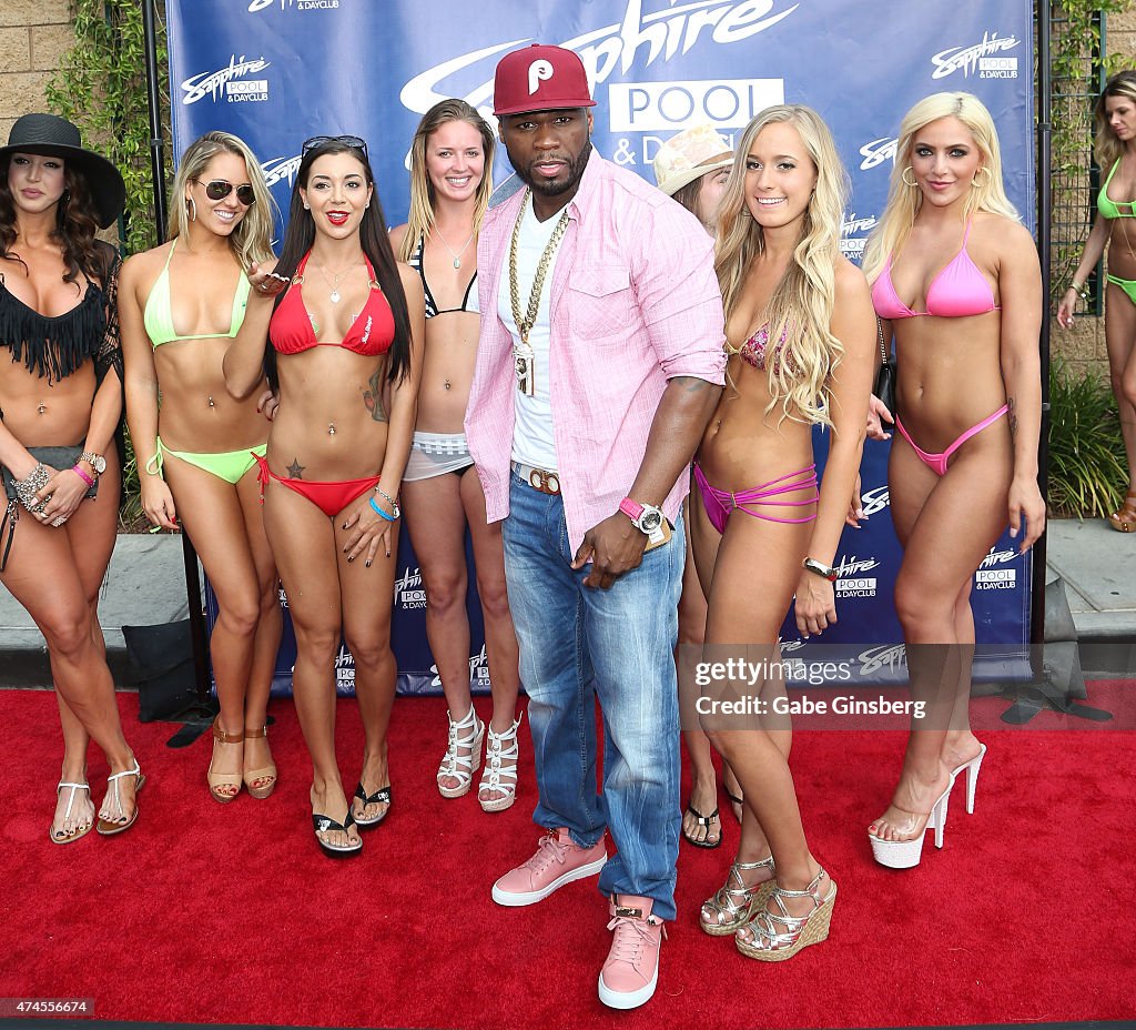 50 Cent At Sapphire Pool And Day Club