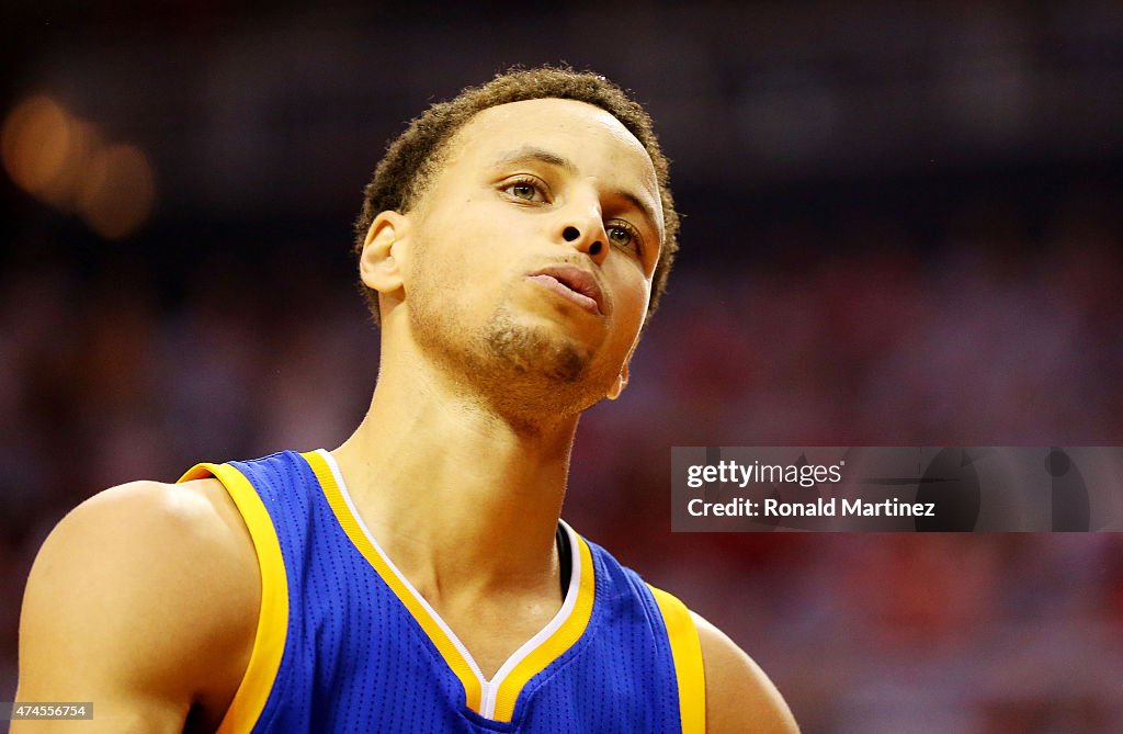 Golden State Warriors v Houston Rockets - Game Three