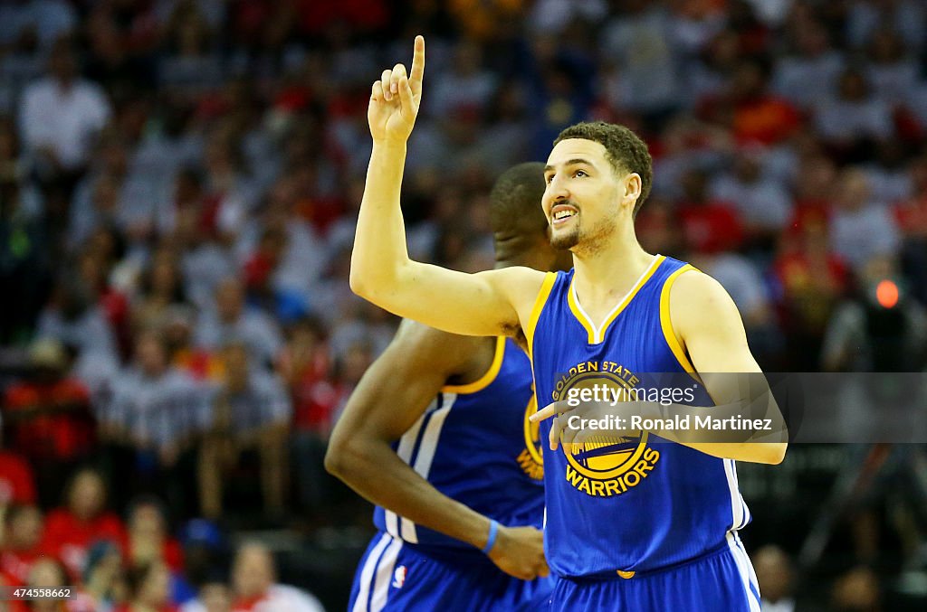 Golden State Warriors v Houston Rockets - Game Three