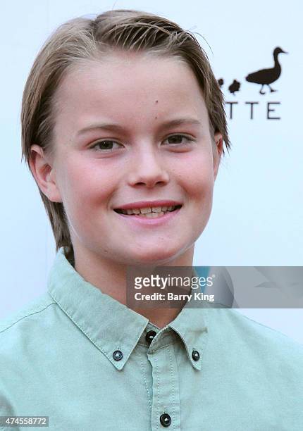 Actor Tate Berney arrives at the Los Angeles Special Screening of 'Just Before I Go' at ArcLight Hollywood on April 20, 2015 in Hollywood, California.