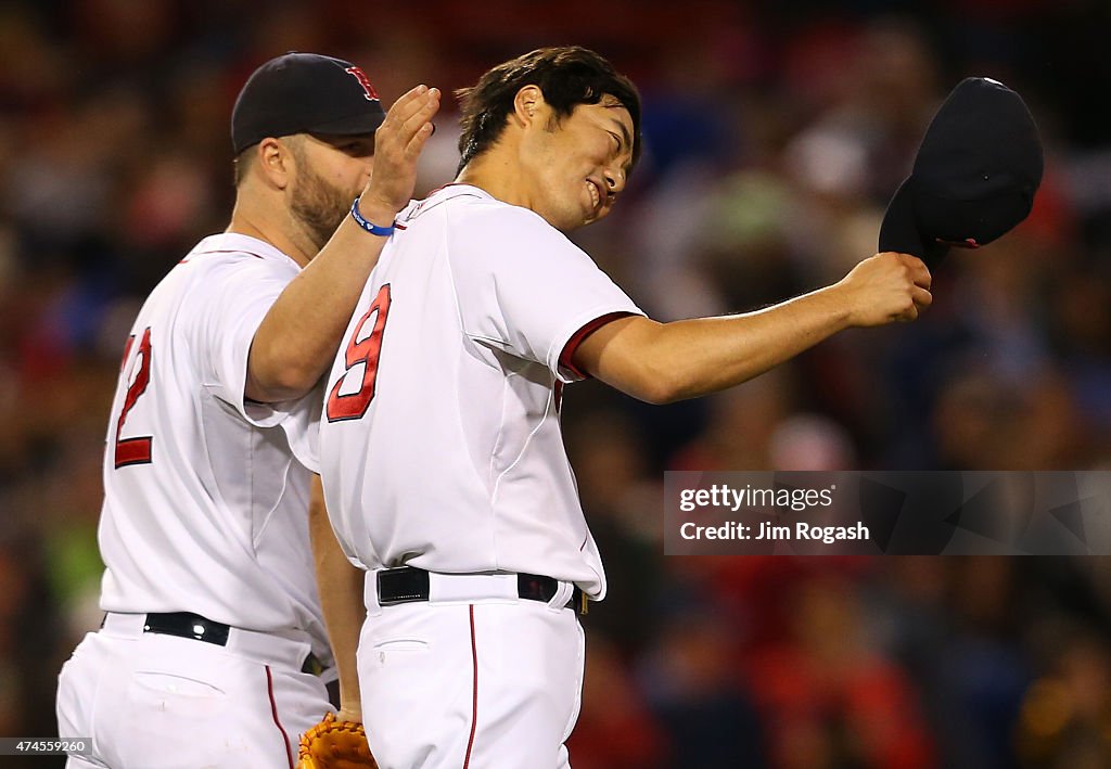 Los Angeles Angels of Anaheim v Boston Red Sox