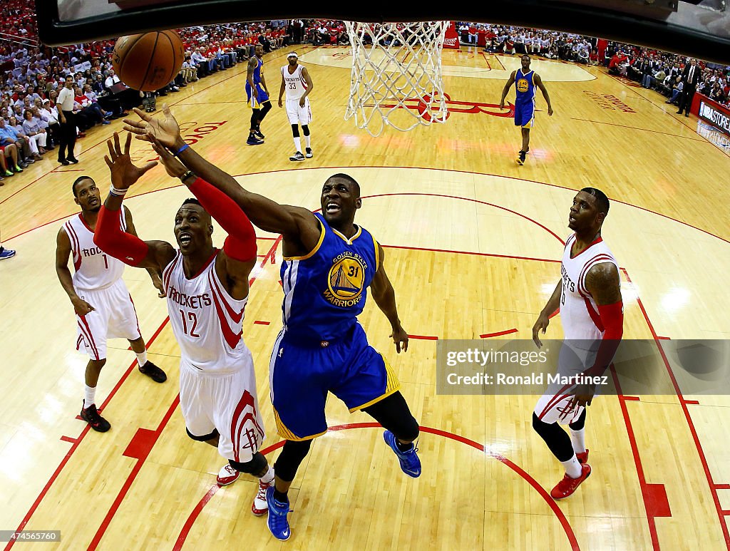 Golden State Warriors v Houston Rockets - Game Three