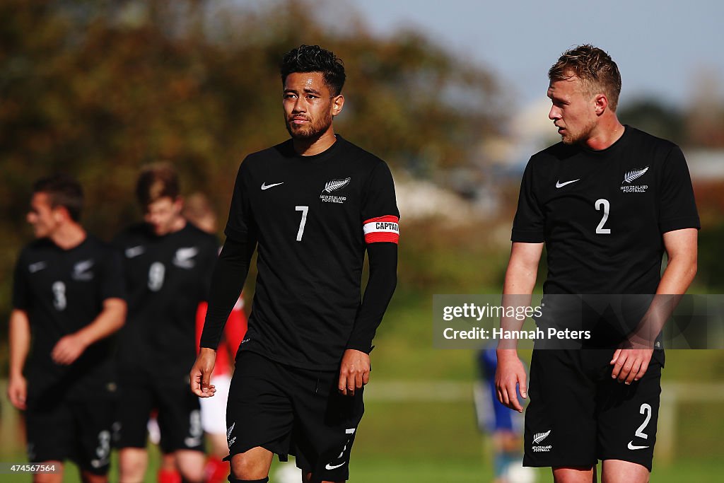 New Zealand v Austria - U20 Warm Up Match