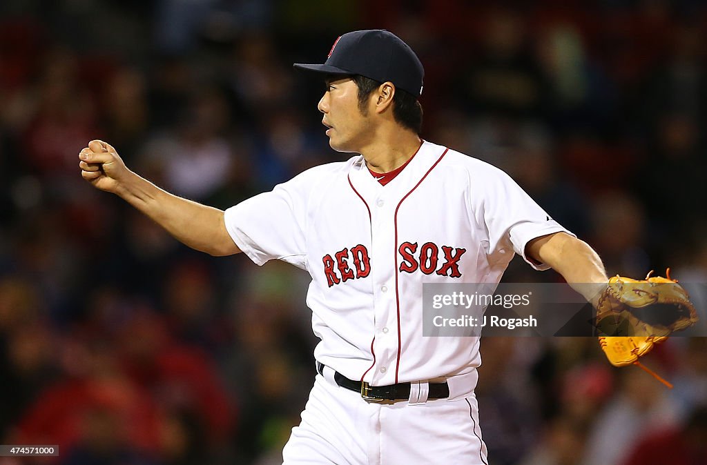 Los Angeles Angels of Anaheim v Boston Red Sox