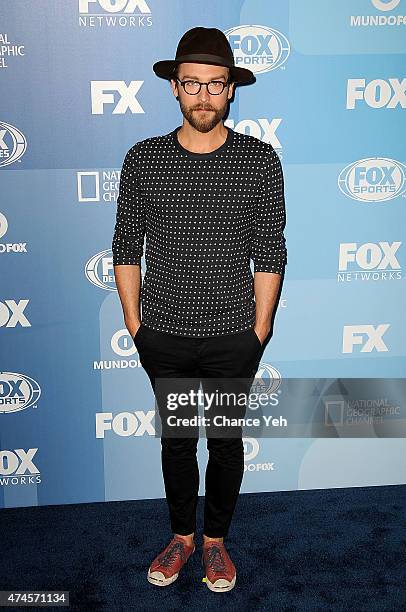 Tom Mison attends 2015 FOX Programming Presentation at Wollman Rink, Central Park on May 11, 2015 in New York City.