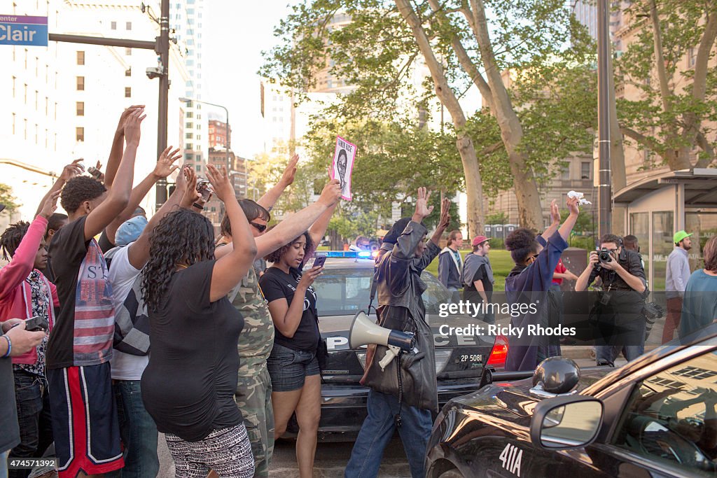 Protests Break Out After Cleveland Police Officer's Acquittal