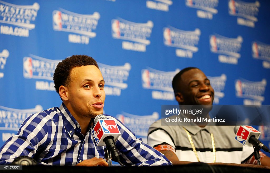 Golden State Warriors v Houston Rockets - Game Three